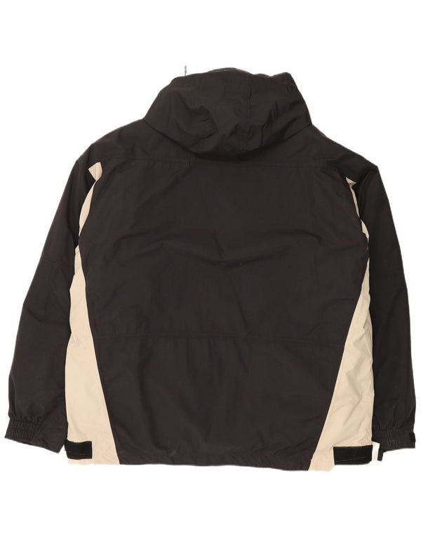 Ανδρικό μπουφάν Kappa Windbreaker UK 44 2XL Black Colourblock Polyamide
