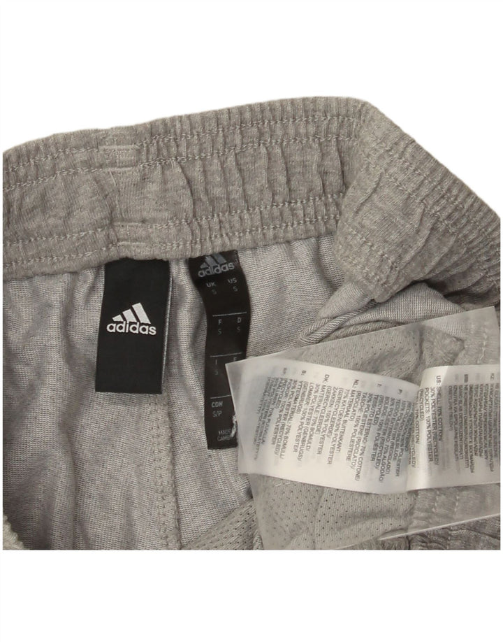 Ανδρική φόρμα Adidas Παντελόνι Joggers Μικρό Γκρι Βαμβακερό