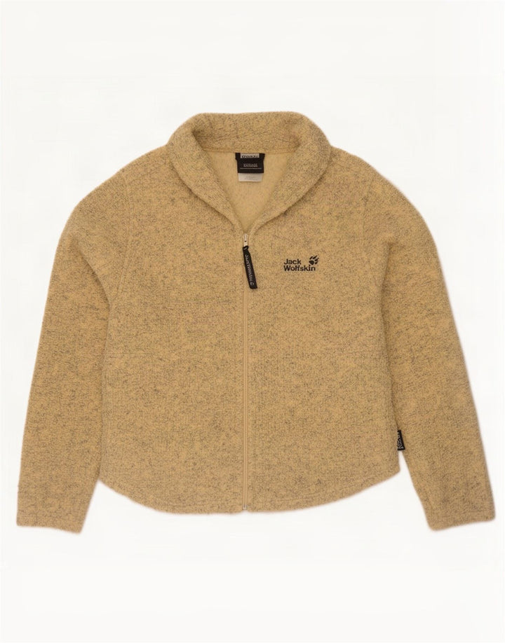 Jack Wolfskin Γυναικεία αθλητική φόρμα Top Jacket UK 12 Medium Yellow Flecked