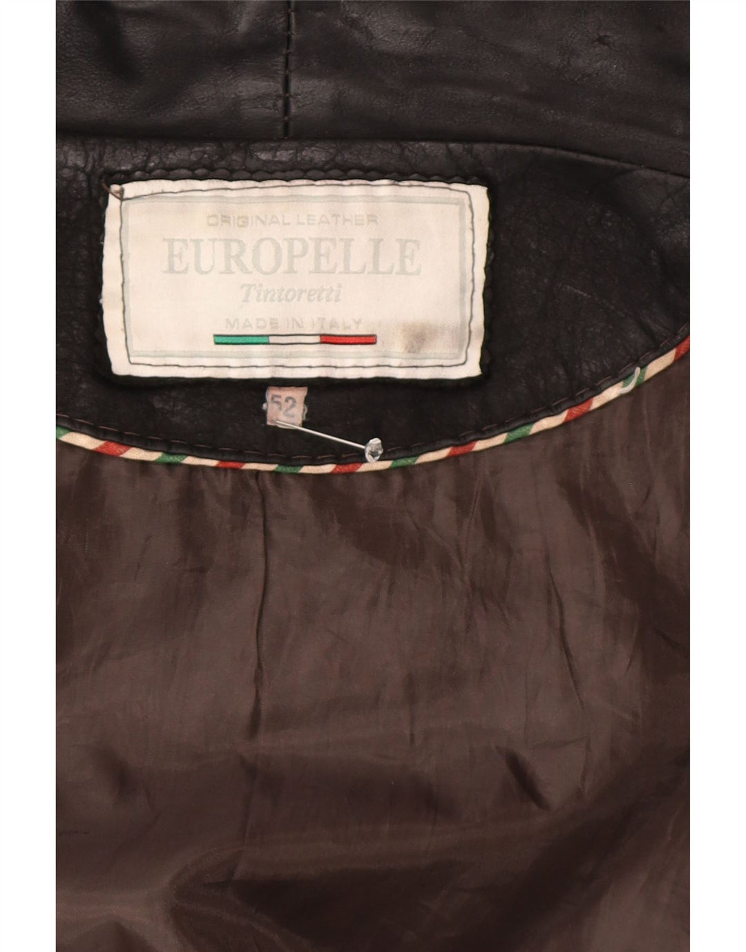 Vintage Ανδρικό Δερμάτινο Μπουφάν IT 52 XL Μαύρο