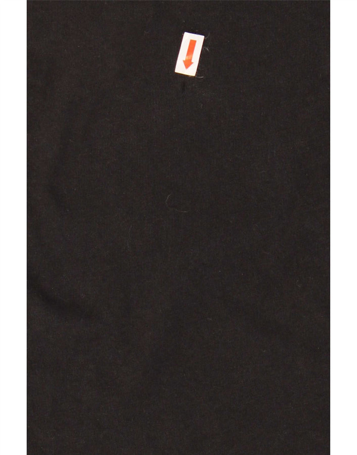 Ανδρικό T-Shirt Hugo Boss Τοπ μεσαίο μαύρο βαμβακερό