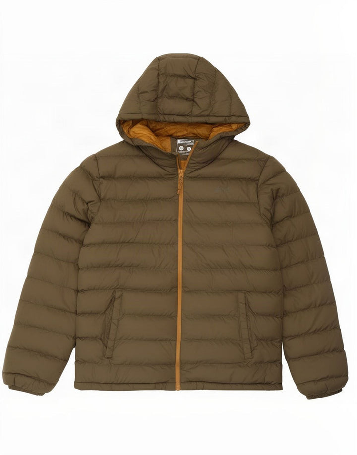 Mountain Warehouse Ανδρικό μπουφάν με κουκούλα UK 40 Large Khaki Polyamide