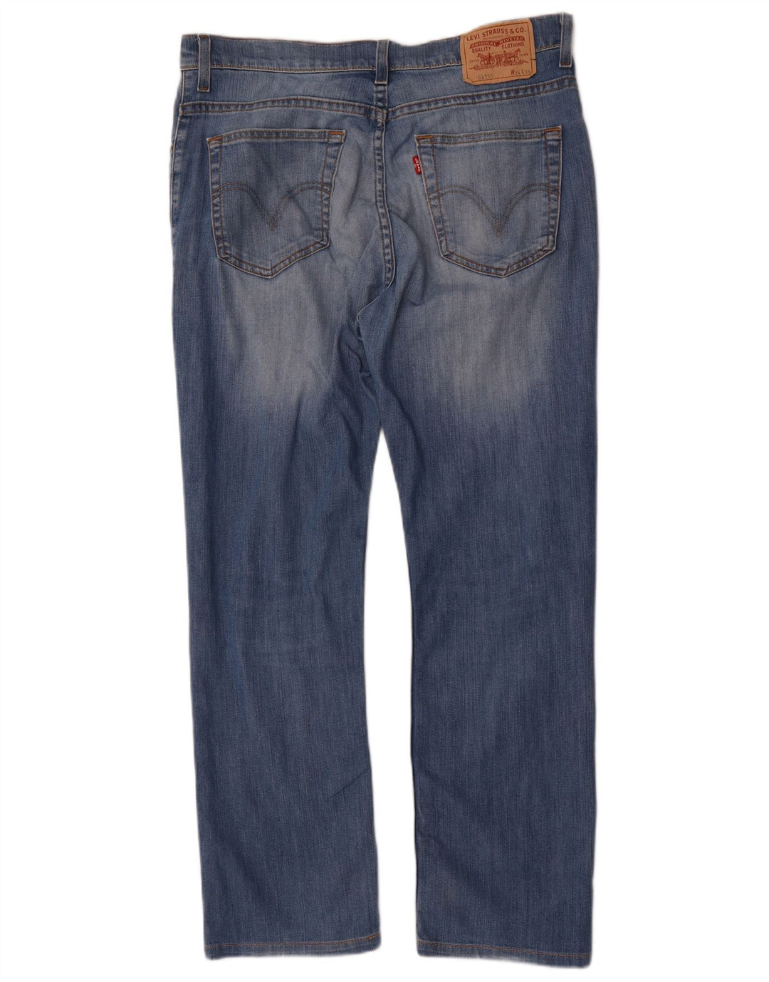 Ανδρικό τζιν Levi's Straight W34 L28 Blue Cotton