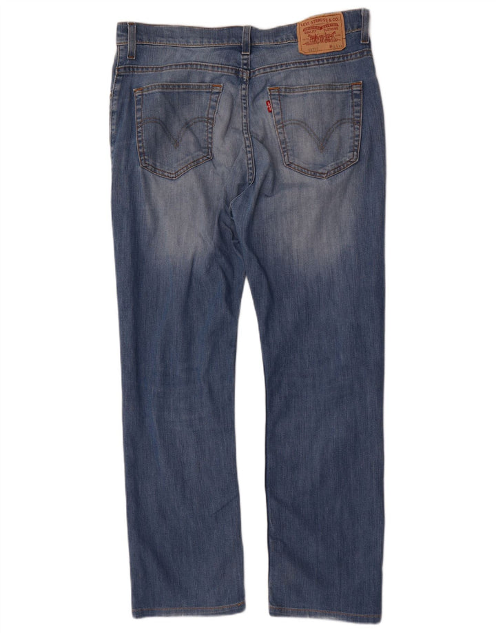 Ανδρικό τζιν Levi's Straight W34 L28 Blue Cotton