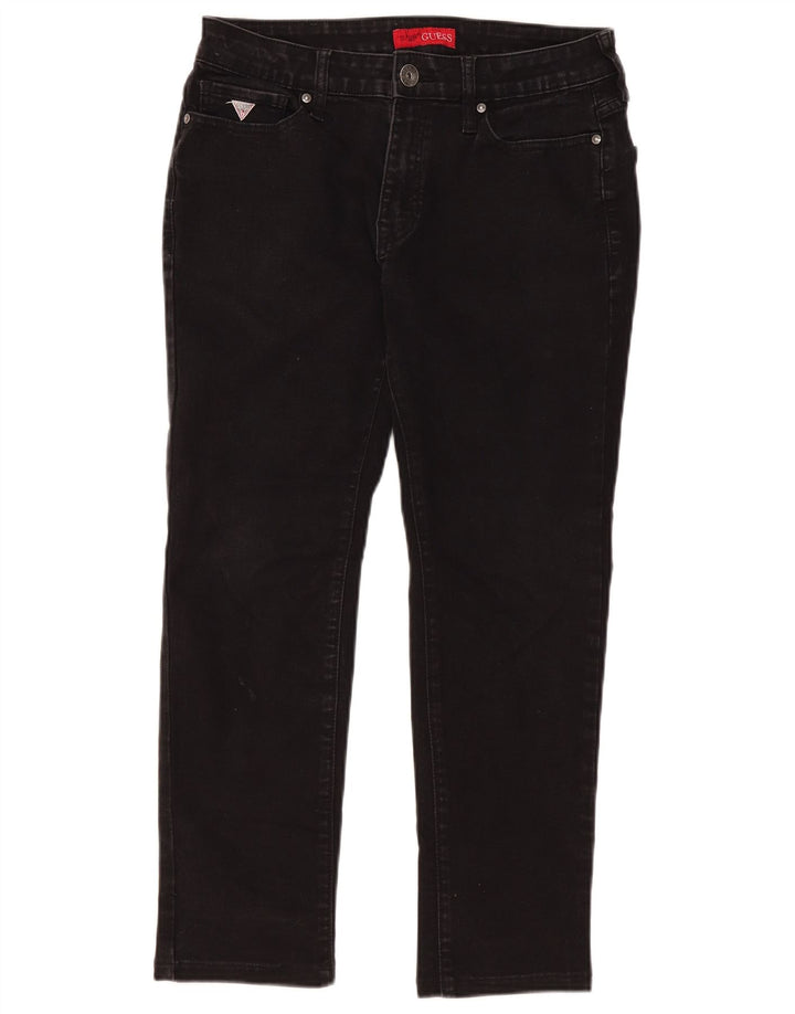 Guess Γυναικείο Slim Tapered Jeans W32 L27 Μαύρο