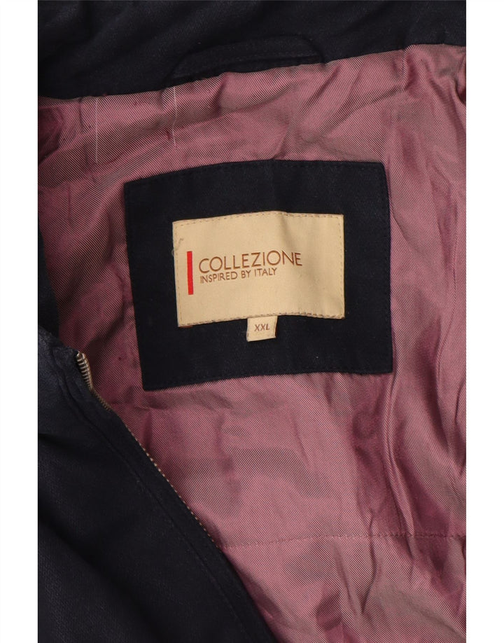 Vintage Ανδρικό μπουφάν UK 44 2XL Navy Blue