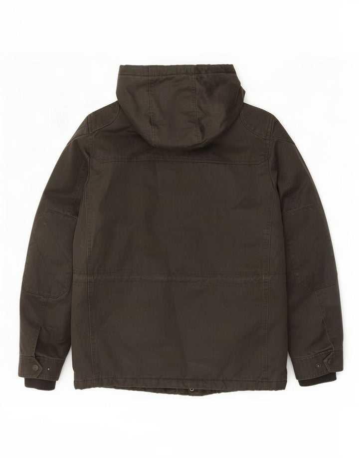 Fat Face Ανδρικό κουκούλα Utility Jacket UK 38 Medium Khaki Cotton