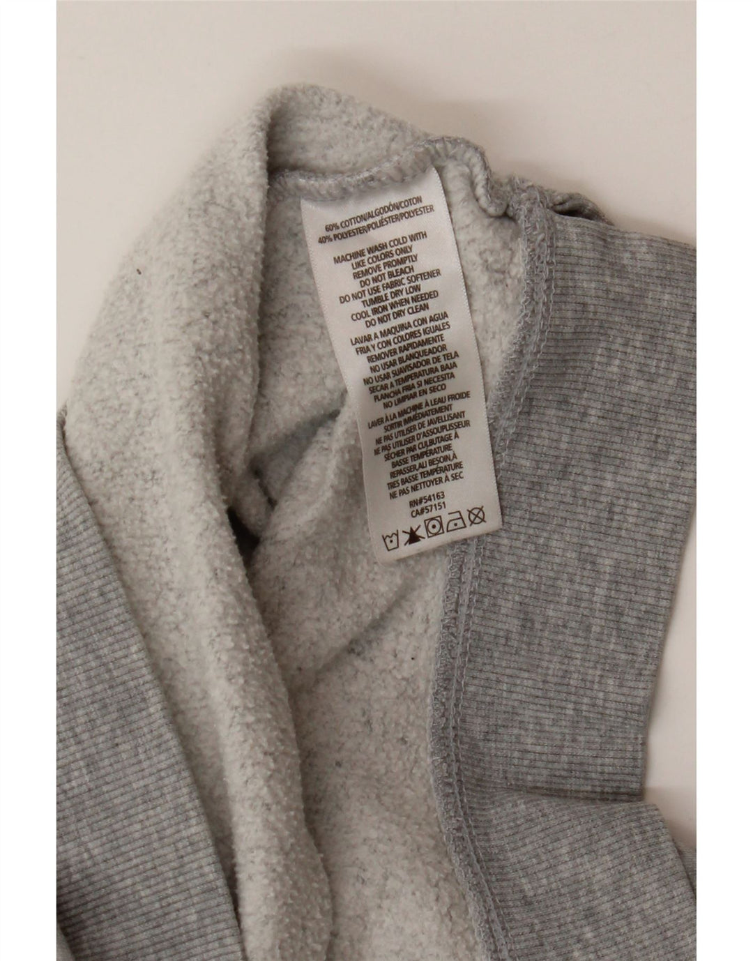 Γυναικείο γραφικό φούτερ CALVIN KLEIN Jumper UK 18 XL Grey Colourblock