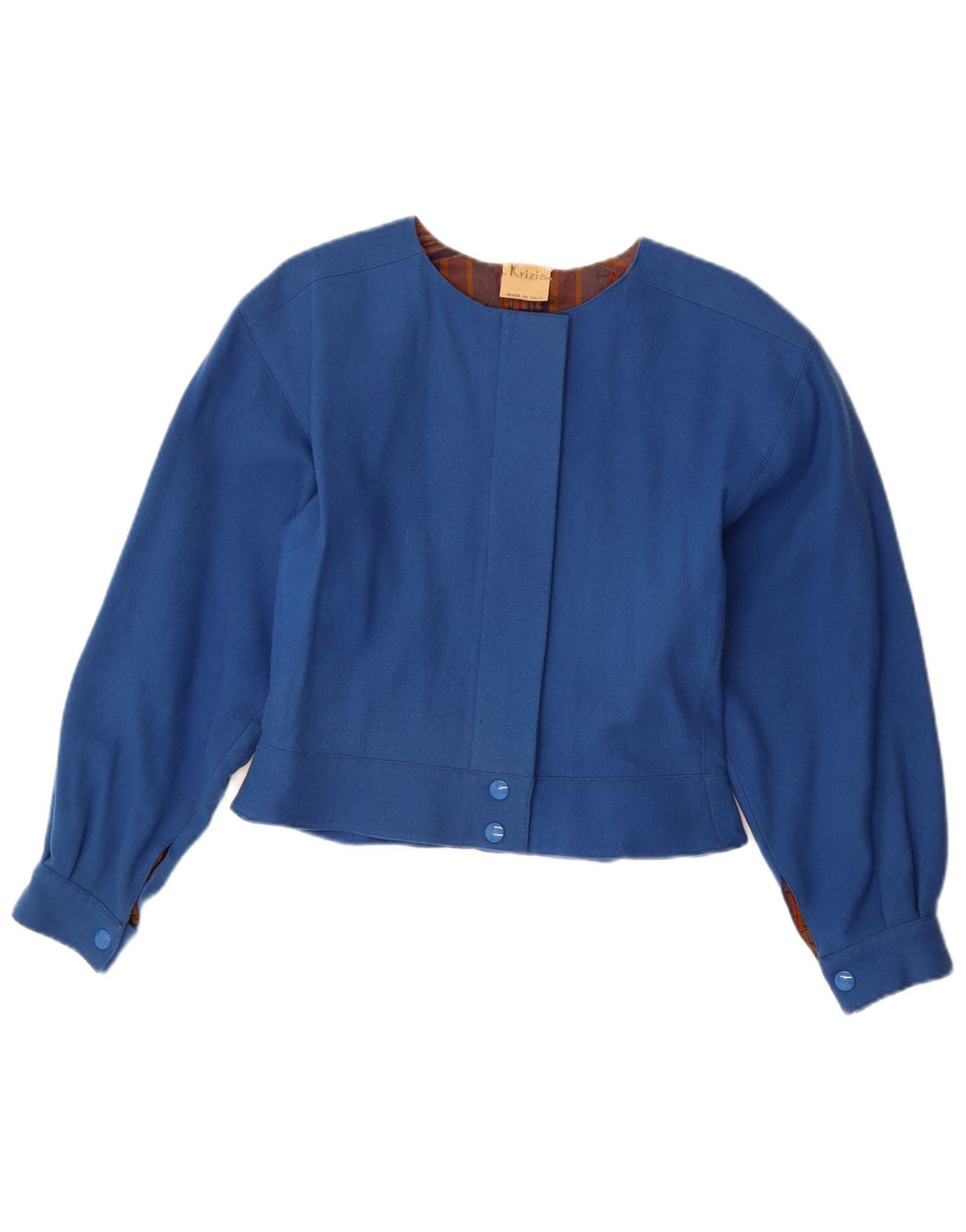 Krizia Γυναικείο μπουφάν Bolero UK 14 Medium Blue