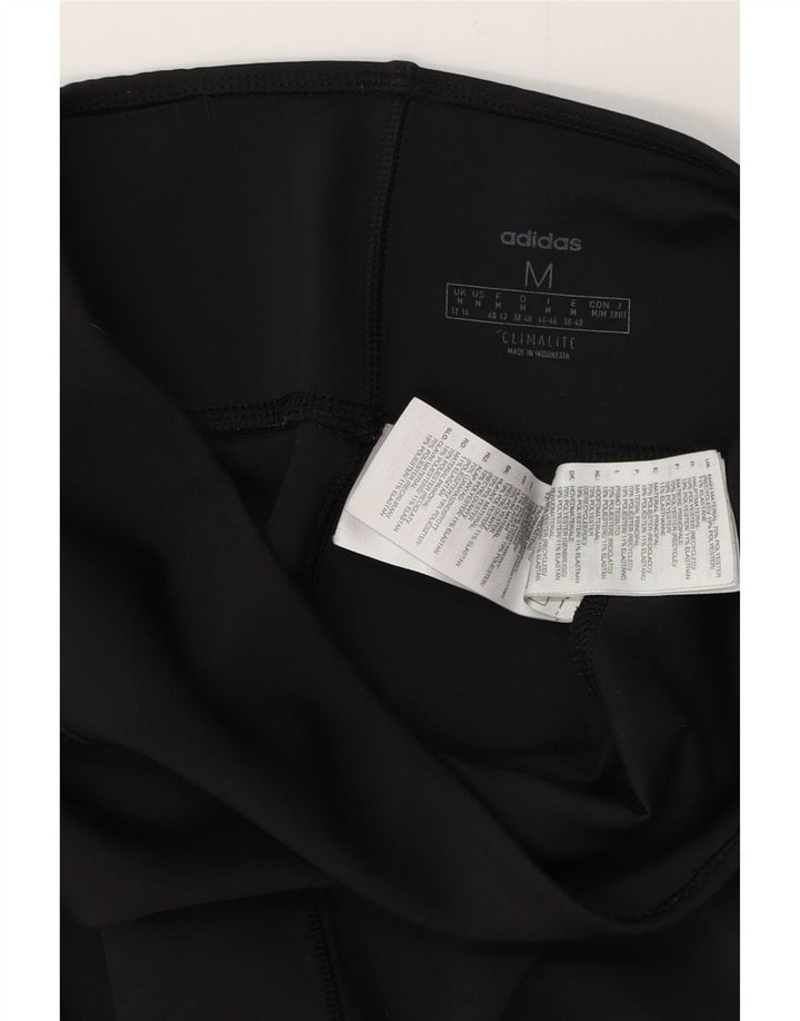 Γυναικεία κολάν ADIDAS Climalite UK 12/14 Medium Black Polyester