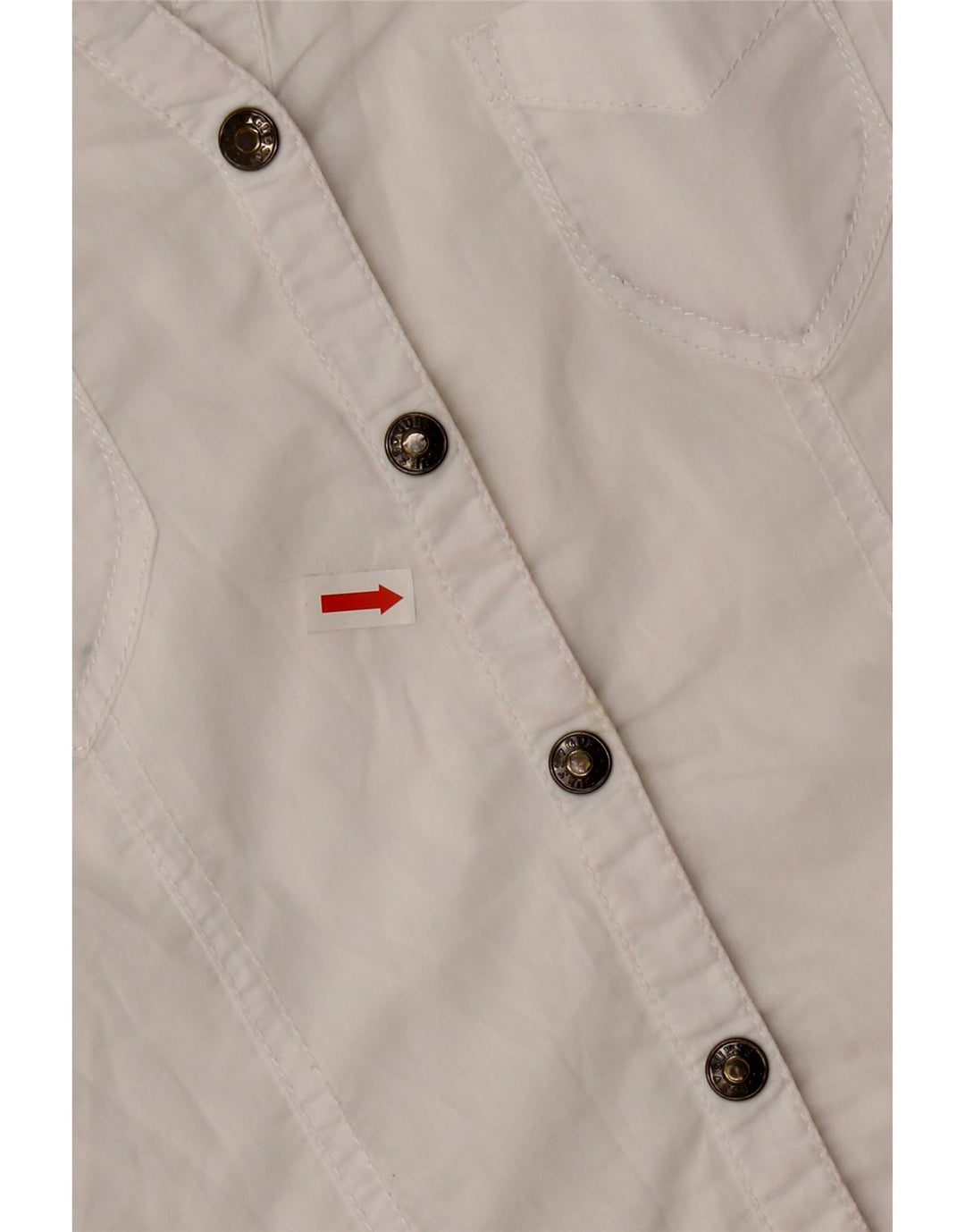 Πουκάμισο Guess Girls 11-12 ετών Λευκό βαμβακερό