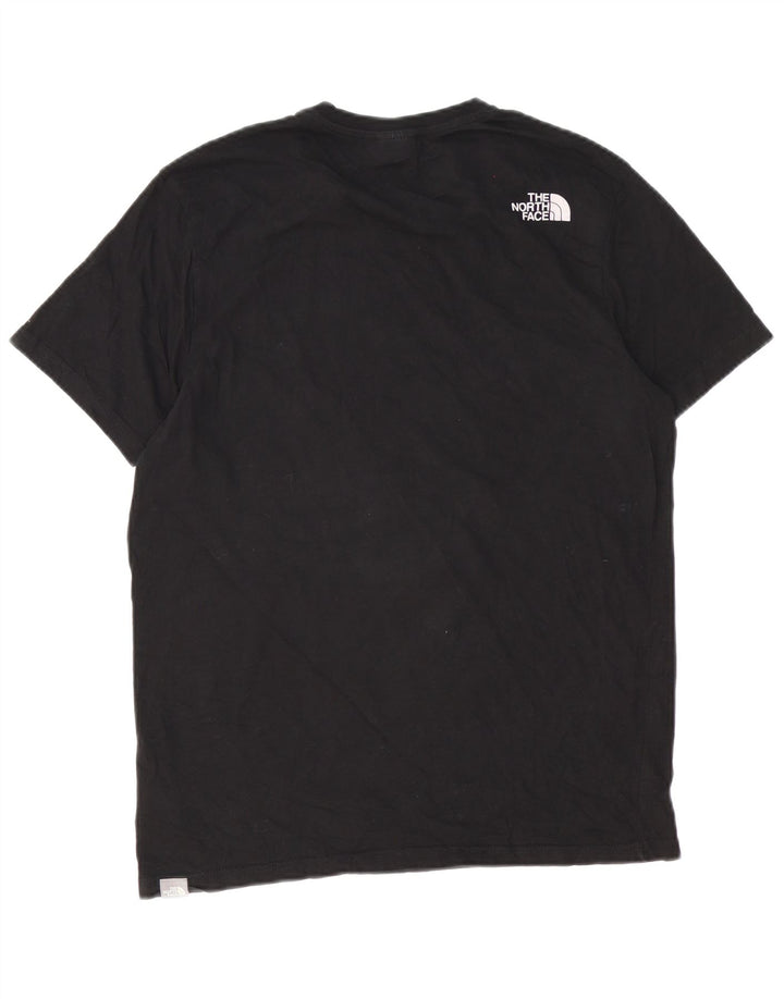 Ανδρικό T-Shirt North Face Top Μεσαίο μαύρο βαμβακερό