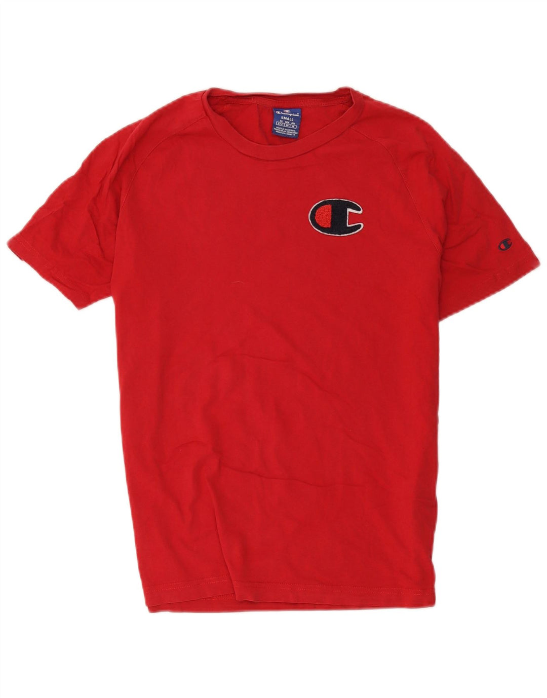 Ανδρικό T-Shirt Champion Top Μικρό κόκκινο βαμβακερό