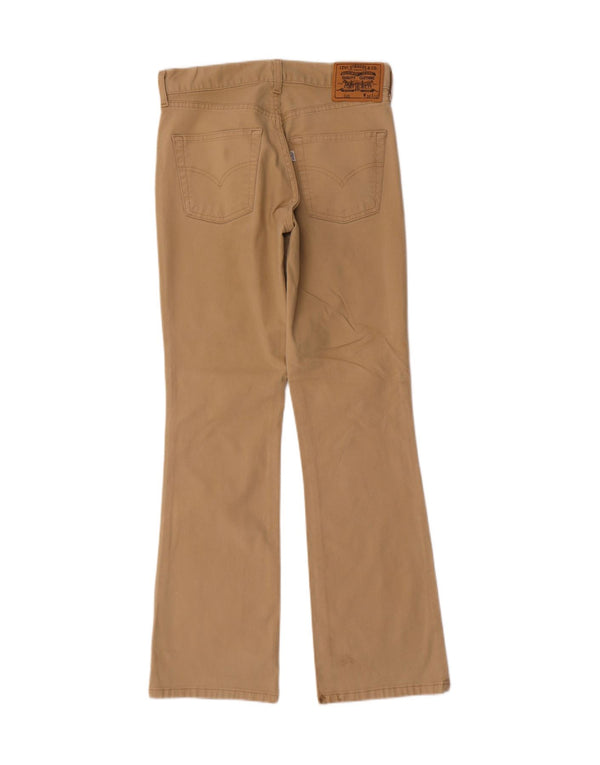 Levi's Mens 525 Bootcut Casual Παντελόνι W30 L32 Μπεζ βαμβακερό