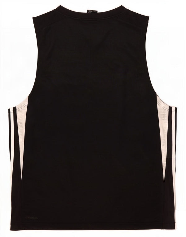 Adidas Ανδρικό γιλέκο Climacool Top Large Black Colourblock Πολυεστέρας