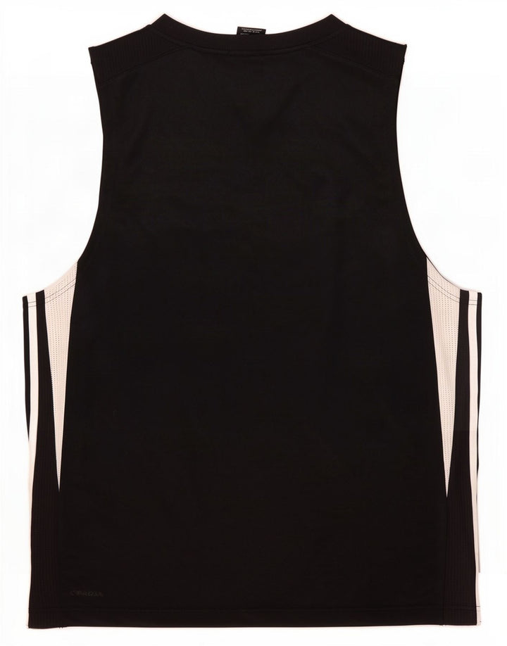 Adidas Ανδρικό γιλέκο Climacool Top Large Black Colourblock Πολυεστέρας