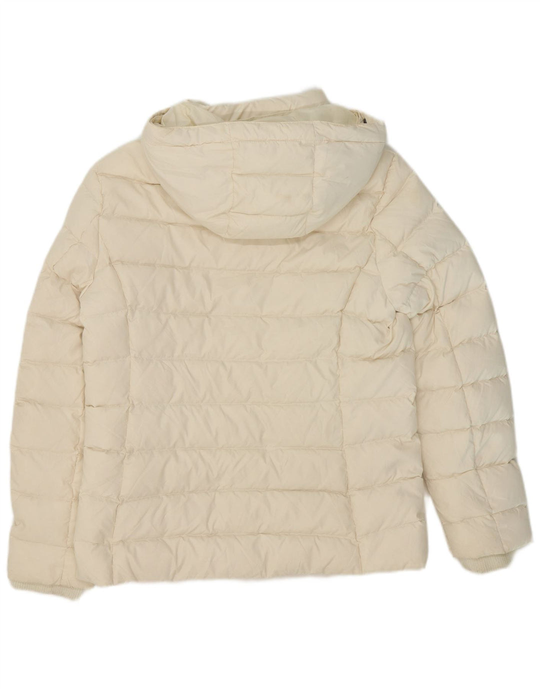 Tommy Hilfiger Γυναικείο μπουφάν με κουκούλα UK 18 XL Λευκός Πολυεστέρας