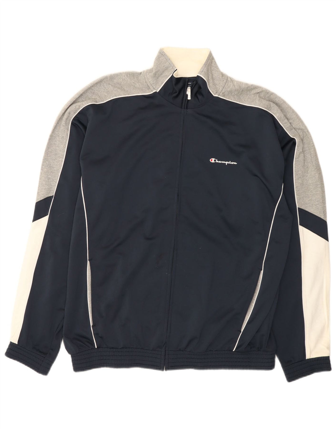 Ανδρική φόρμα Champion Top Jacket XL Navy Blue Colorblock Polyester