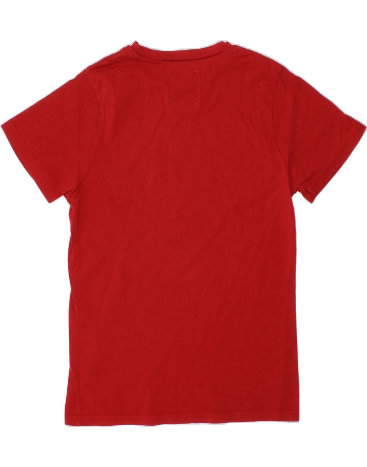 LEVI'S Boys Graphic T-Shirt Top 9-10 Years Red Cotton Vintage Levi's and Second-Hand Levi's from Messina Hembry 