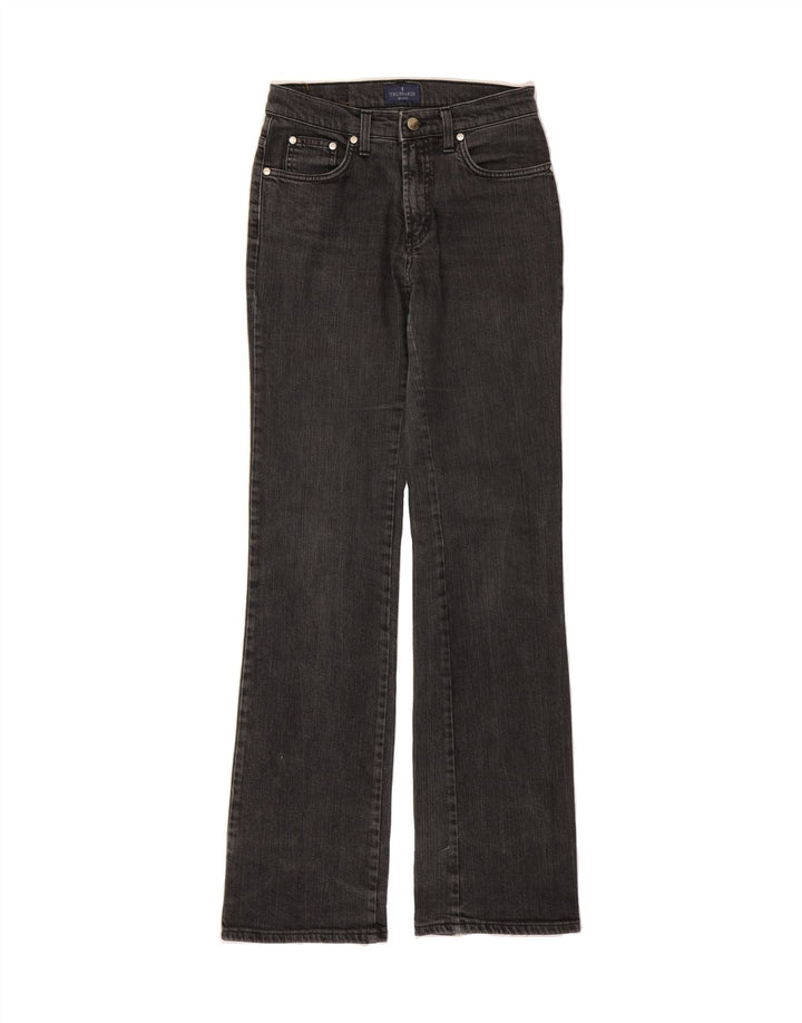 TRUSSARDI Womens Bootcut Jeans W25 L33 Grey Vintage Trussardi and Second-Hand Trussardi from Messina Hembry 