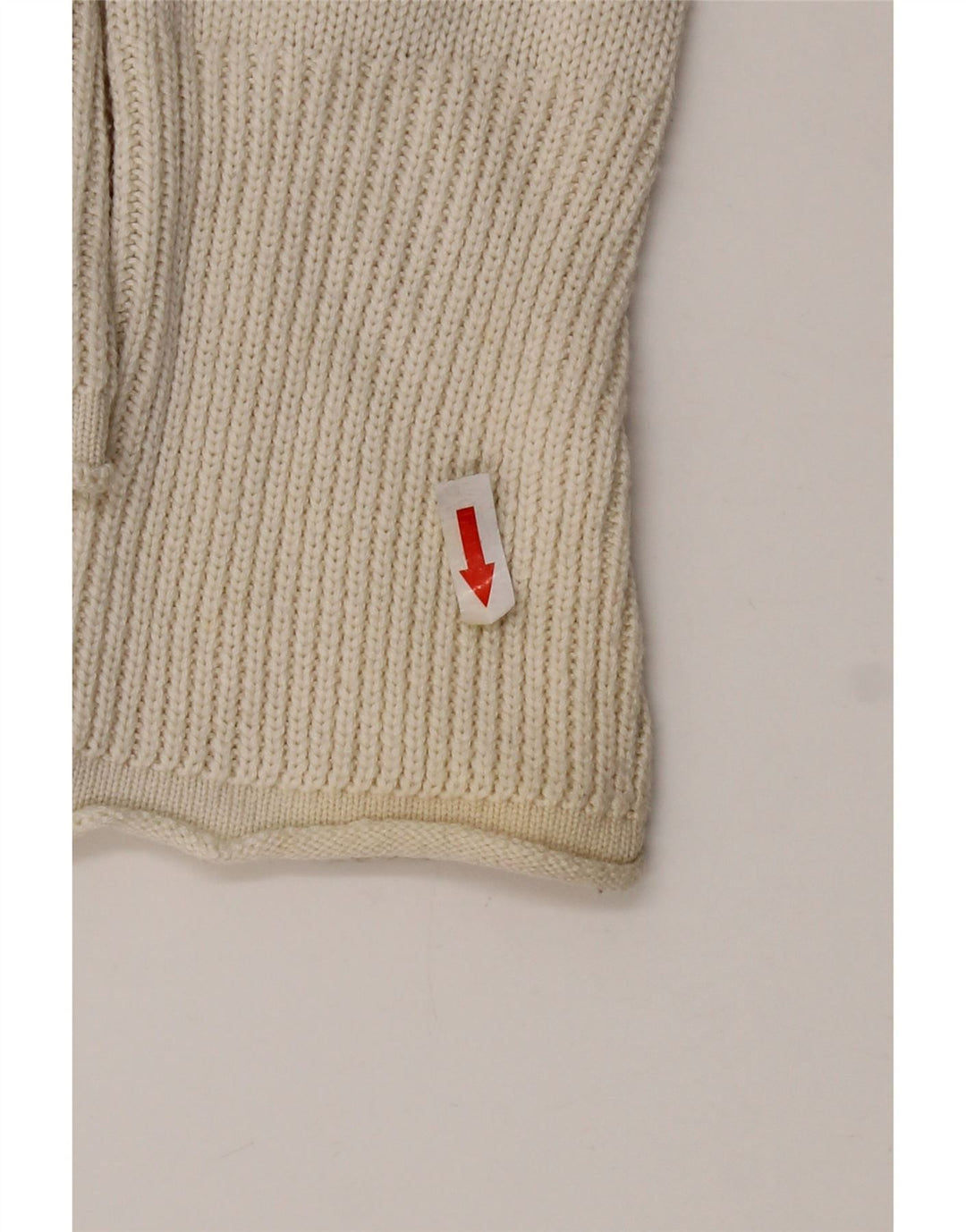Zara Γυναικείο πουλόβερ με φερμουάρ UK 14 Large White