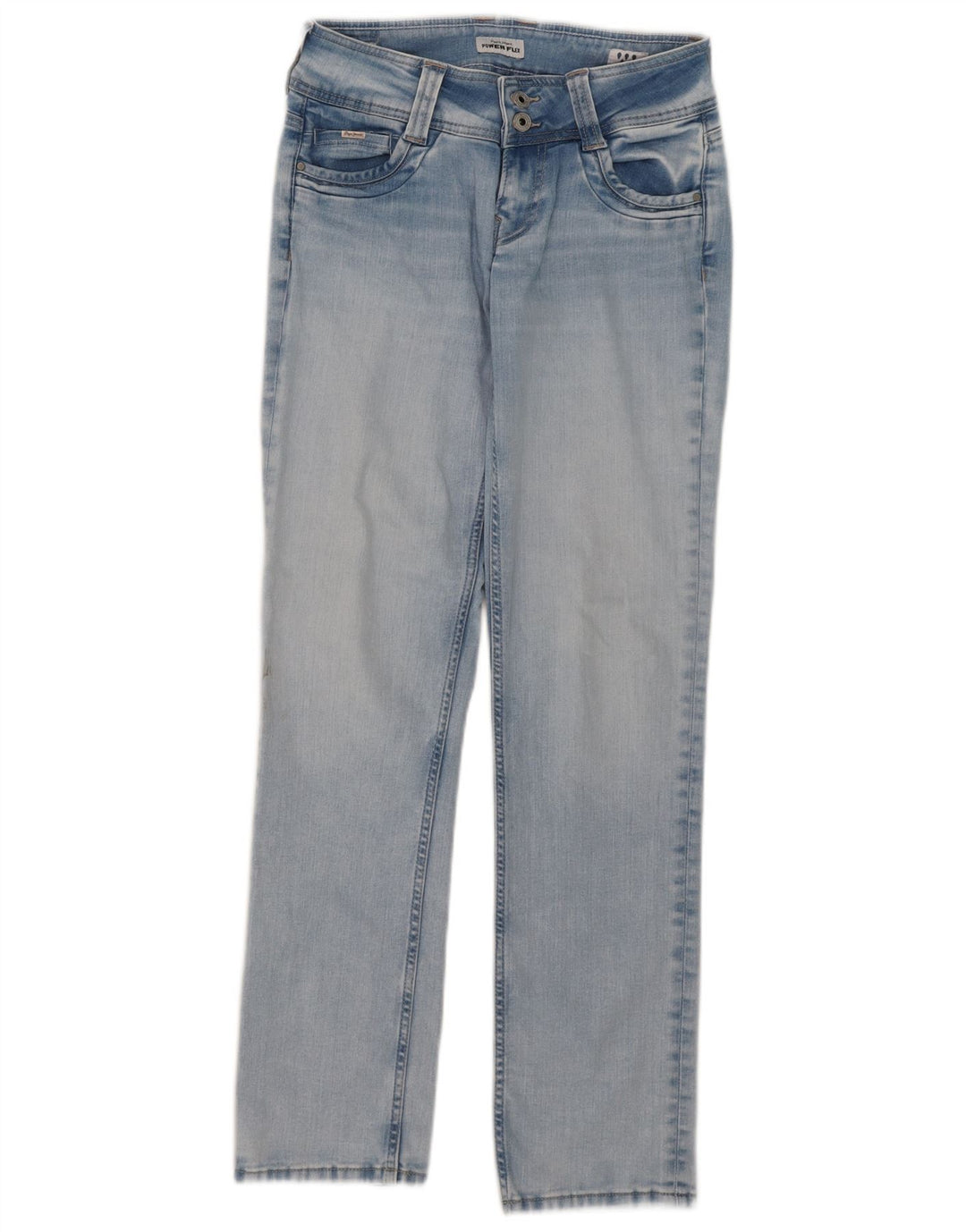 PEPE Jeans Γυναικείο ίσιο W29 L32 Μπλε βαμβακερό