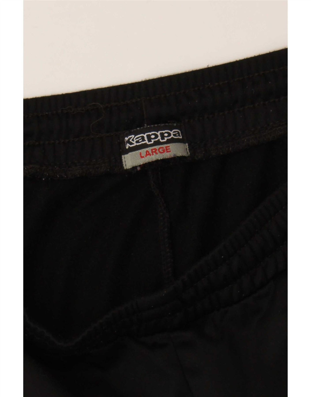 Ανδρική φόρμα γραφικής Kappa Παντελόνι Joggers Large Μαύρο