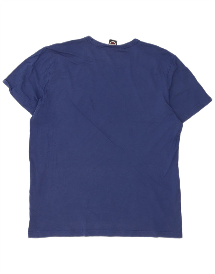 Colmar Ανδρικό T-Shirt με κανονική εφαρμογή γραφικό, μεσαίο μπλε