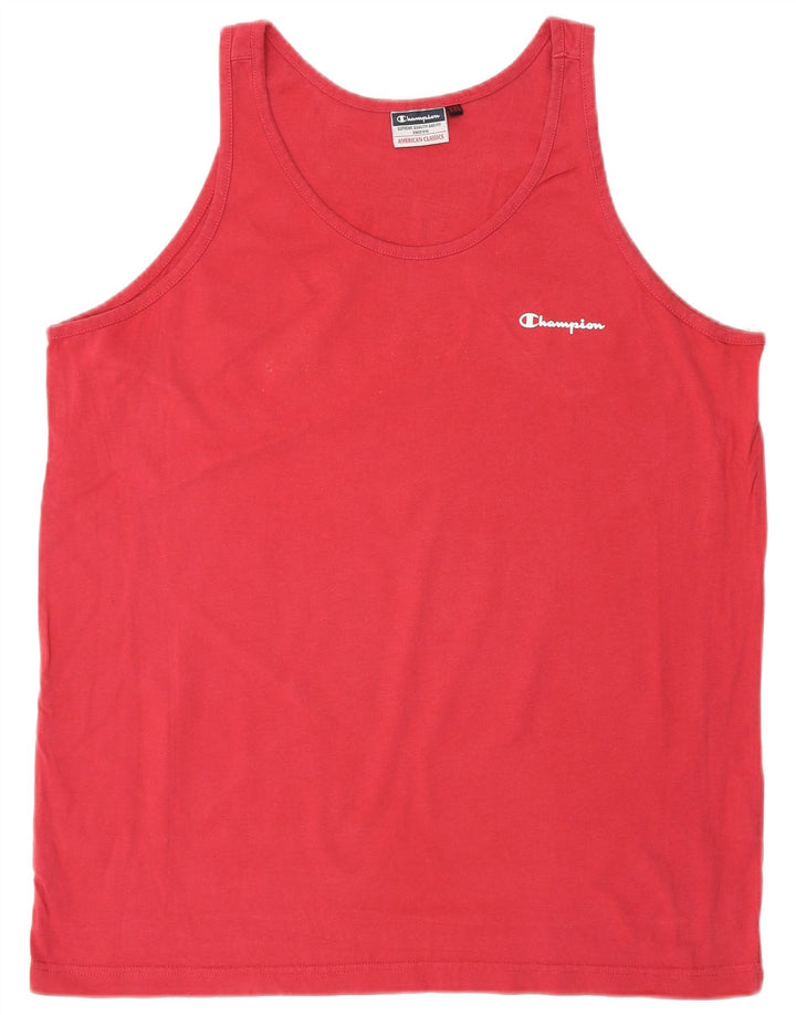 CHAMPION Γυναικείο Γιλέκο Τοπ UK 20 2XL Ροζ Βαμβακερό