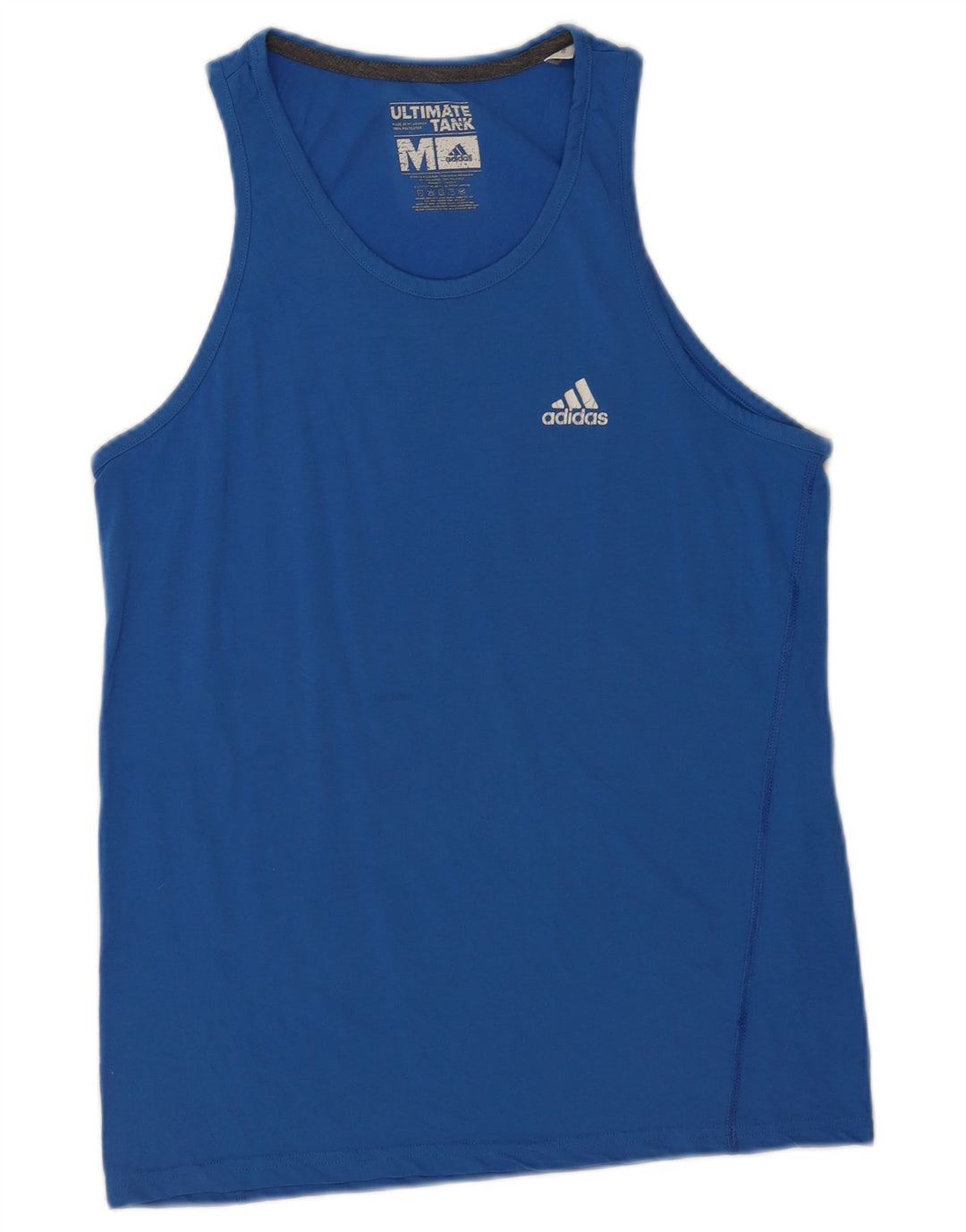 Ανδρικό γιλέκο Adidas, μεσαίο μπλε πολυεστέρας
