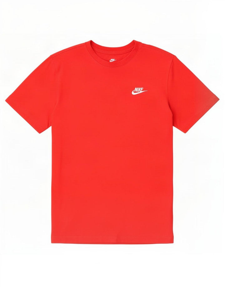 Ανδρικό μπλουζάκι Nike, μικρό κόκκινο βαμβακερό