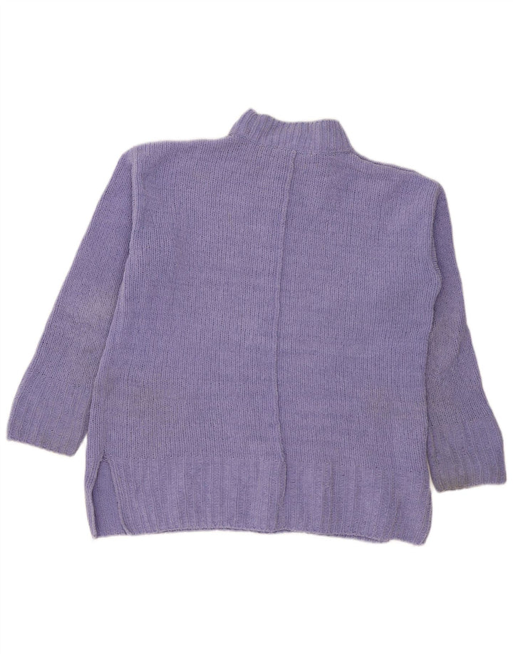 Marks & Spencer Γυναικείο πουλόβερ με λαιμό χελώνα UK 14 Medium Purple