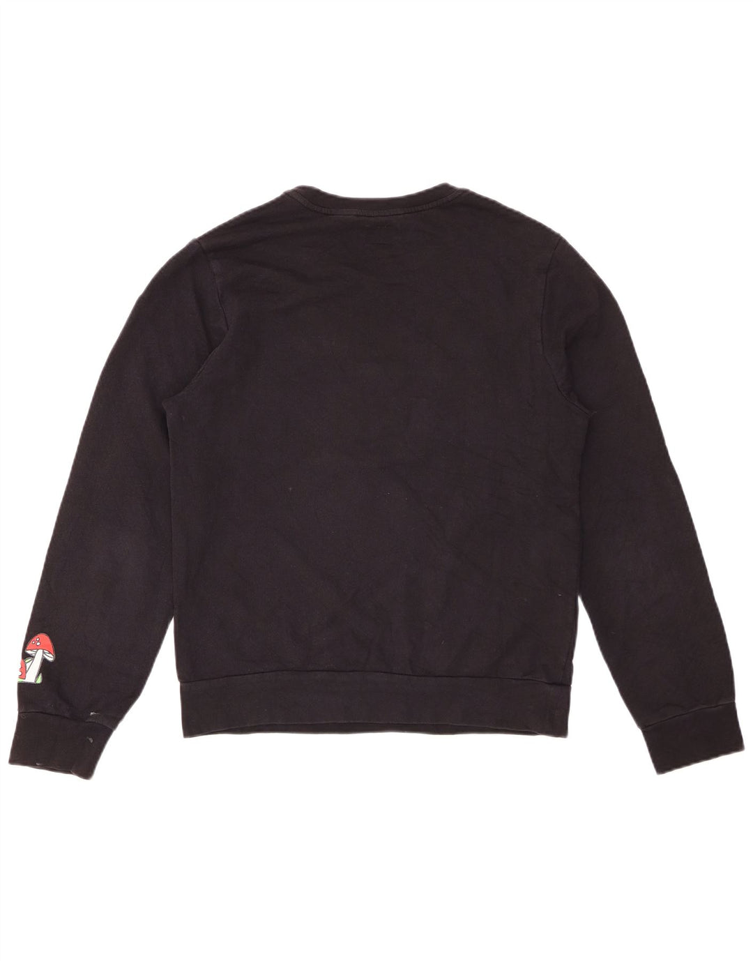 Γυναικείο γραφικό φούτερ LEVI'S Jumper UK 10 Μικρό μαύρο φλοράλ βαμβακερό