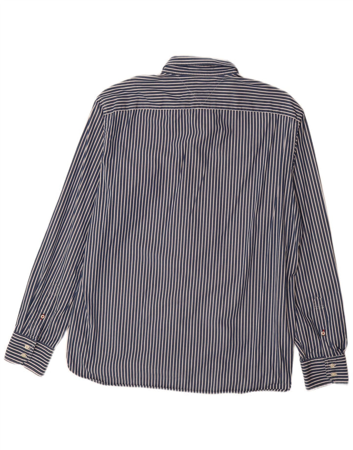 TOMMY HILFIGER Ανδρικό πουκάμισο XL Navy Blue ριγέ