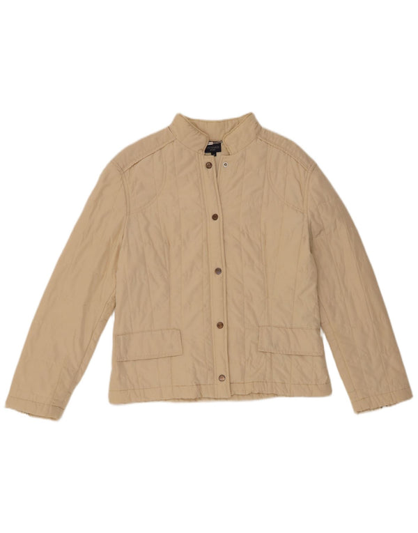 Trussardi Γυναικείο Καπιτονέ μπουφάν IT 46 Large Off White Πολυεστέρας