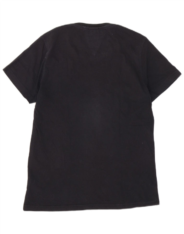 Ανδρικό T-Shirt Tommy Hilfiger Top Μεσαίο μαύρο βαμβακερό