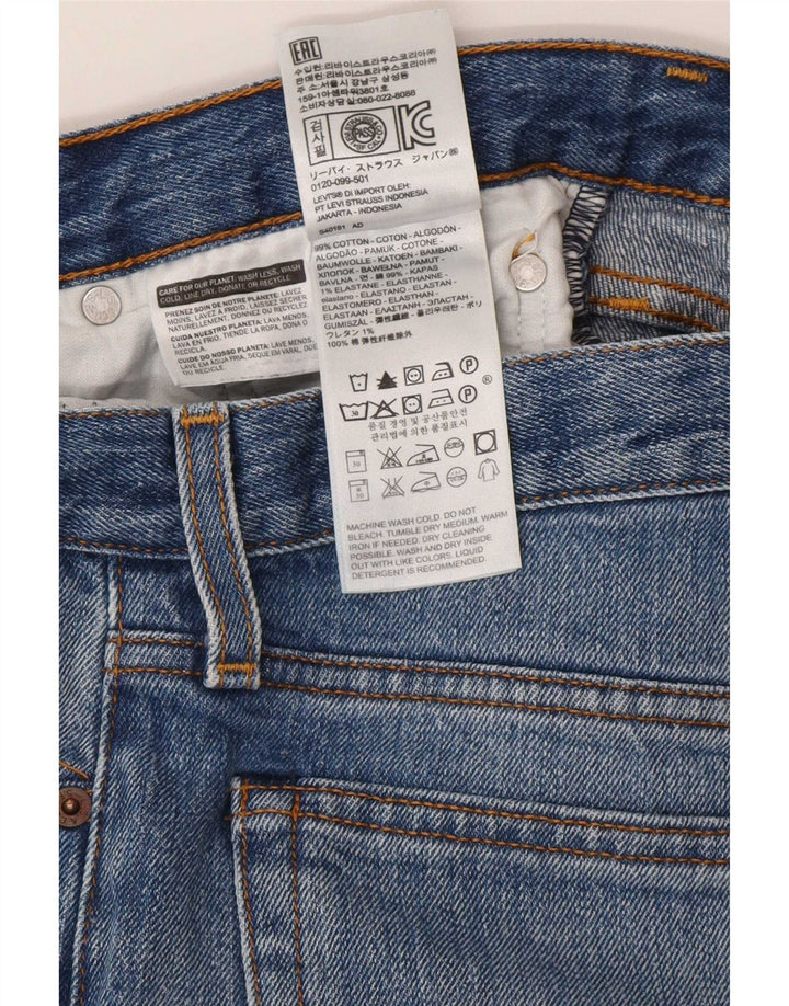 Γυναικείο Slim Jeans Levi's W27 L26 Blue Cotton