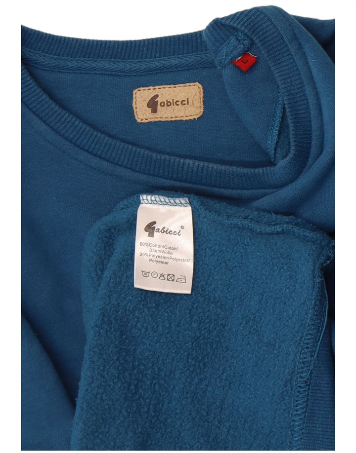 Ανδρικό φούτερ Gabicci Jumper μεγάλο μπλε βαμβακερό