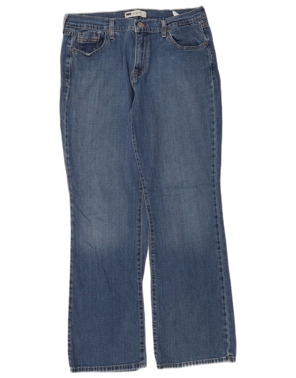 Levi's Womens 515 Bootcut Jeans W31 L32 Μπλε βαμβακερό