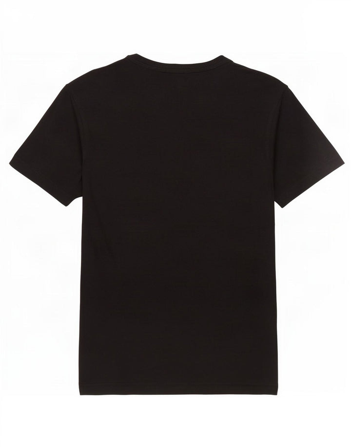 Ανδρικό T-Shirt Tommy Hilfiger Top μεγάλο μαύρο βαμβακερό