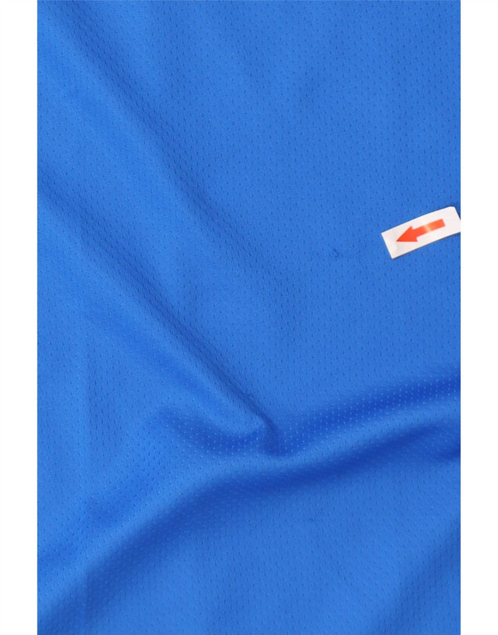 Ανδρικό γραφικό T-Shirt Adidas Top Large Blue Polyester