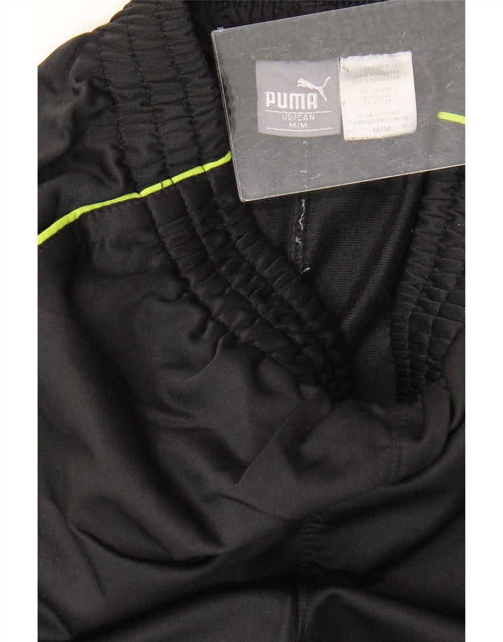 Παντελόνι αθλητικής φόρμας Puma Boys 7-8 ετών Medium Black Colorblock Polyester