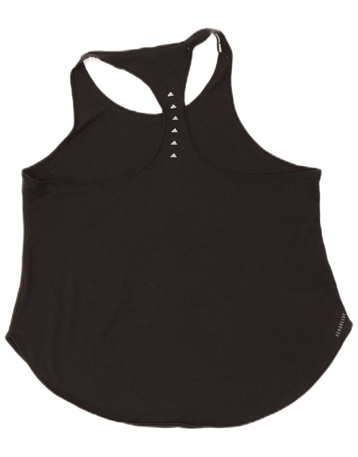 Adidas Womens Aeroready Vest Top UK 12/14 Medium Black