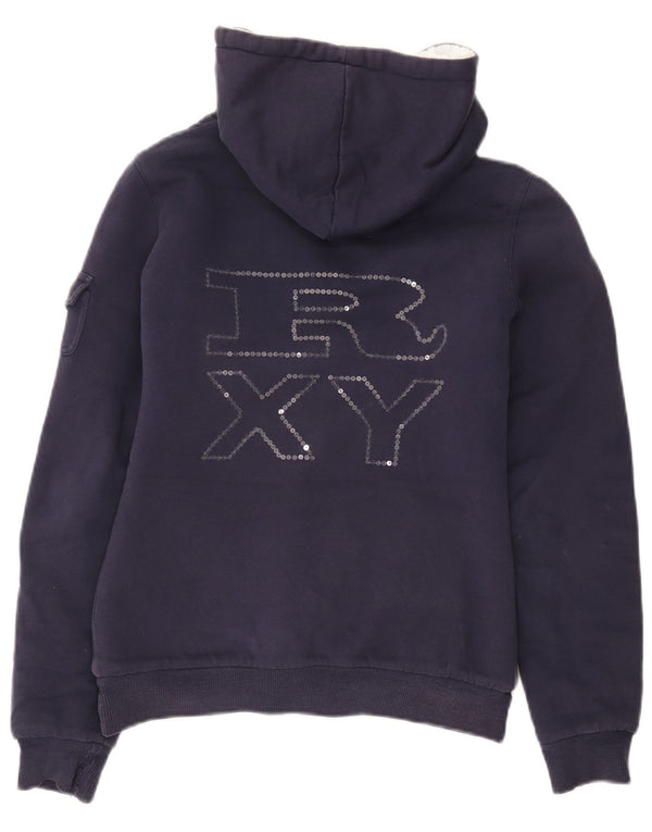 Γυναικείο πουλόβερ Roxy με φερμουάρ UK 6 XS Navy Blue Polyester