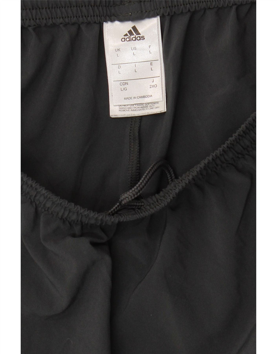 Αθλητικό σορτς Adidas Mens Climalite Graphic μεγάλο μαύρο πολυεστέρα