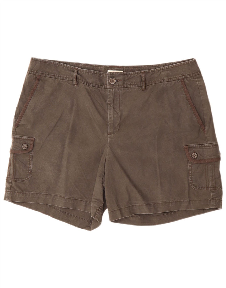 DOCKERS Γυναικείο Σορτς Cargo US 16 2XL W38 Γκρι βαμβακερό