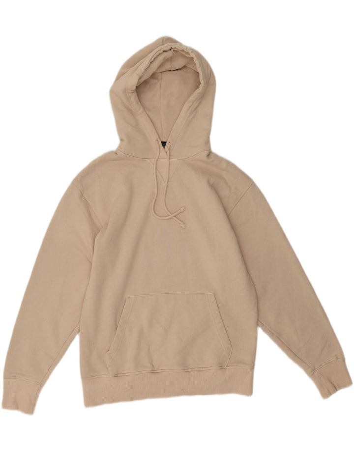 Zara Γυναικείο Hoodie Jumper UK 10 Small Beige
