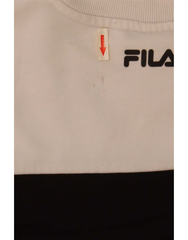 Fila Γυναικείο Γραφικό Φούτερ Jumper UK 14 Medium Πολύχρωμο
