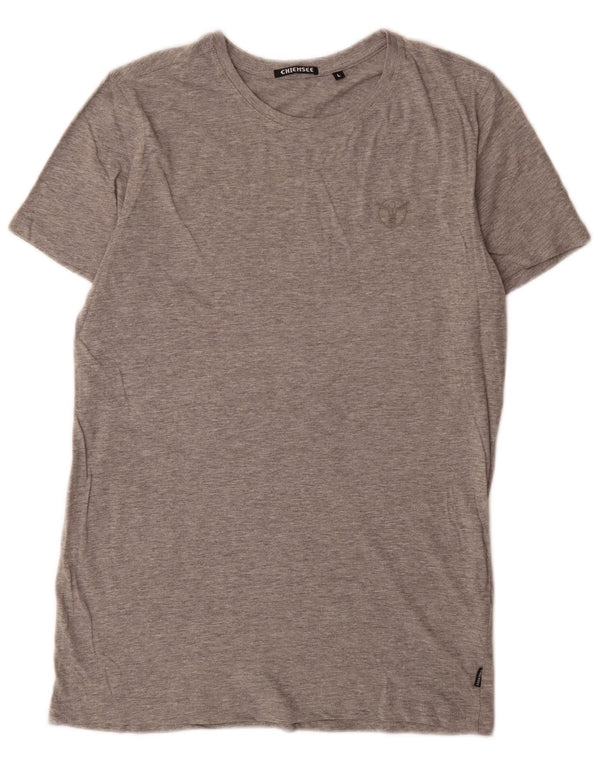 Ανδρικό T-Shirt Chiemsee Top Large Grey Flecked Cotton