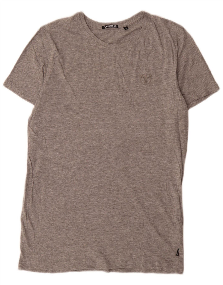 Ανδρικό T-Shirt Chiemsee Top Large Grey Flecked Cotton
